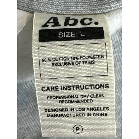 Advisory Board Crystals‎ Planet Saving 2 Gray Cotton Pullover Hoodie Large RARE! - Picture 12 of 14